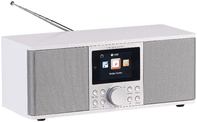 Radio Internet Stéréo WiFi Bluetooth IRS-350.bt VR-Radio - Écran Couleur, 12W, Télécommande - Haut-Parleur Intelligent Pour Musique Et Infos