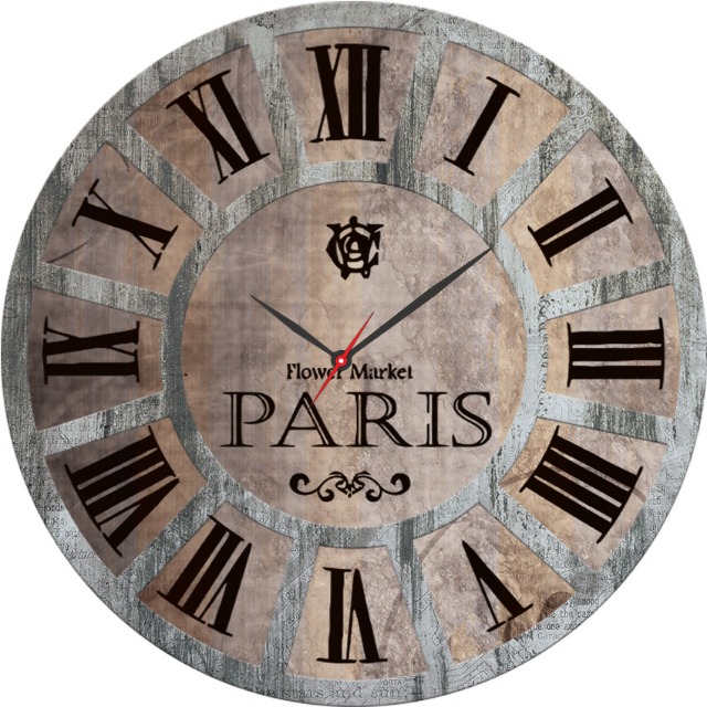 Wanduhr, Küchenuhr, XXL Wanduhr, Vintage, Nostalgie, Antik-Stil. auf